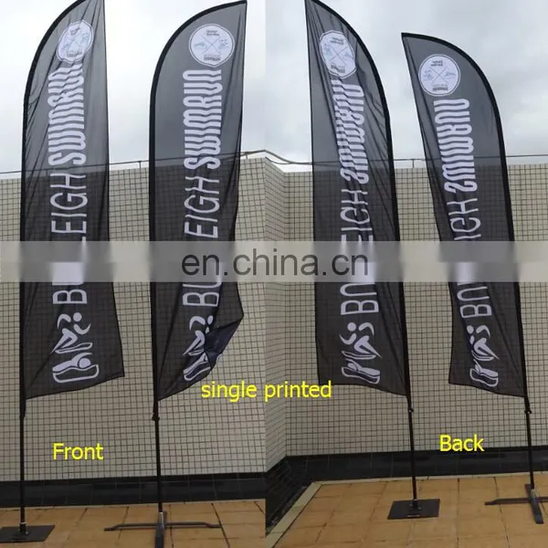 Feather Beach Flag Banner With Iron Spike for Sale photo-4