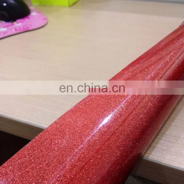 Factory Directly Sell! Best Quality PU PVC Flock Glitter Metallic Heat Transfer Vinyl for Clothing photo-4
