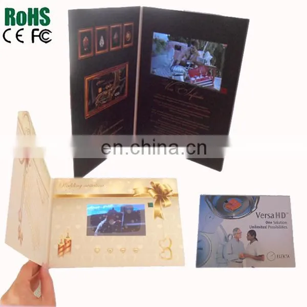 7" Lcd Vedio Greeting Cards/video Brochure for Promotion photo-6