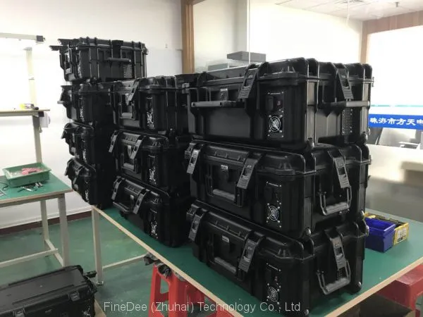 Mobile IPad Cart With Backup Lithium Battery- Portalbe Charging Station for IPad & Tablet photo-5