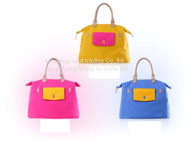 Waterproof Nylon Messenger Bag With Long Shoulder