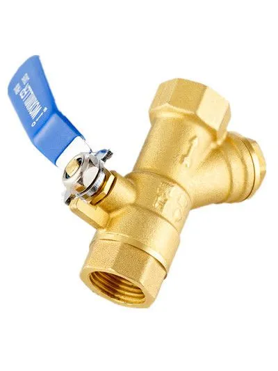 ML-2034 Y Type Long Handle Brass Filter Ball Valve photo-3
