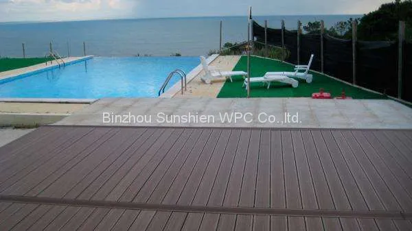 Outdoor Garden Decking Floor From Sunshien WPC Composite Material photo-4
