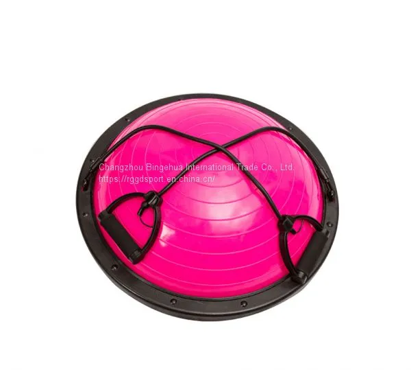 Gym Stability Pvc Half Balance Exercise Pilates Ball photo-2