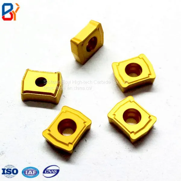 Special Tungsten Carbide Cutting Profile Milling Inserts of LCMX photo-2