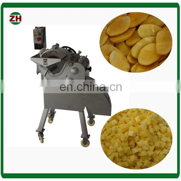 Automatic Potato Cube Vegetable Cutting Machine Mango Fruit Dice Cutting Machine Kiwi Fruit Cutter photo-7
