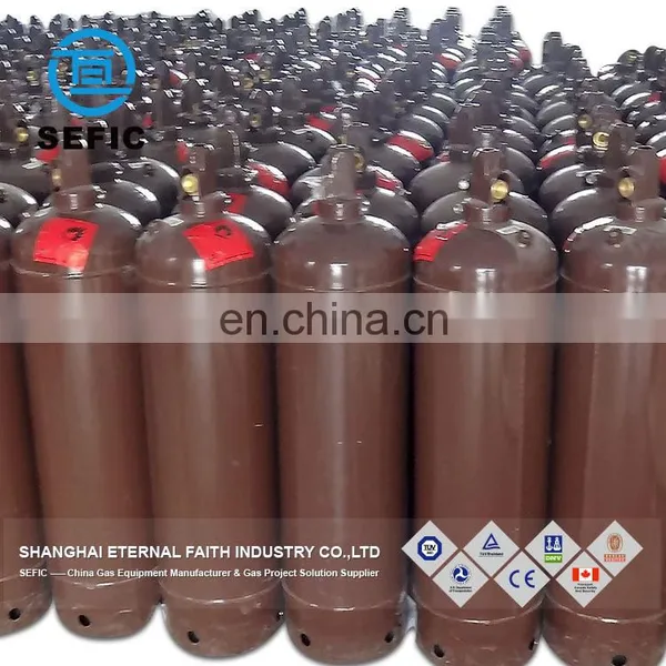 High Quality Oxygen Argon CO2 Nitrogen Acetylene Steel Cylinder photo-4