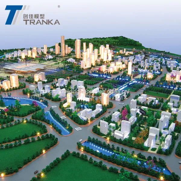 Hot Sell 3D Miniature City Models , Scale Model Building Making photo-4