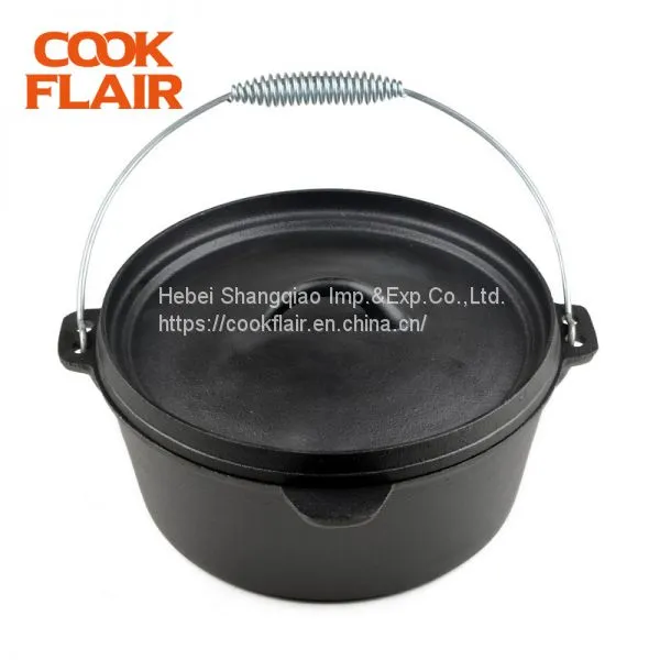 Pre-seasoned Cast Iron Dutch Oven photo-4