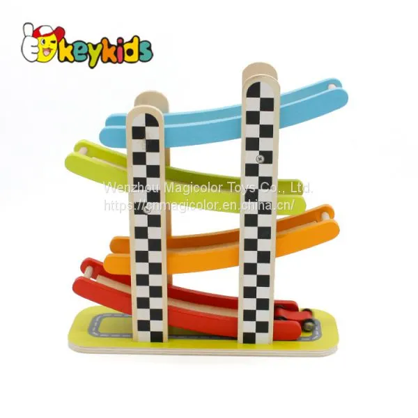 2019 Wholesale Cheap Wooden Train Pull Toys for Toddlers W05C076 photo-5