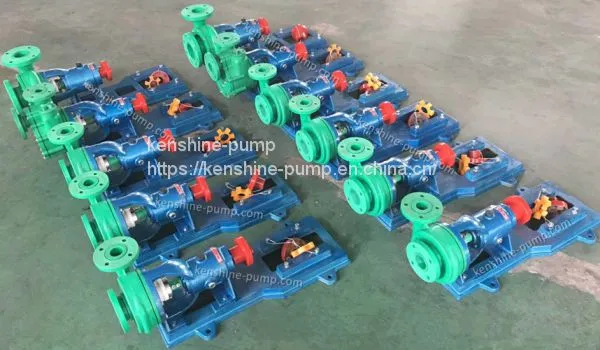 IHF Fluorine Plastic Liner Chemical Transfer Pump photo-4