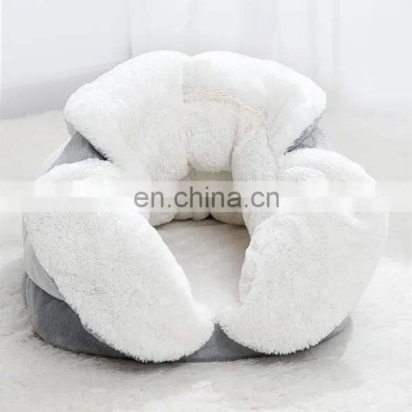 Pets Sleep Zone Cuddle Cave Soft Cat Bed Washable Cuddle Cave Pet Bed, photo-7