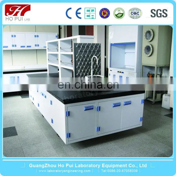 Customized Design Epoxy Resin Top Lab Bench With Sink photo-3