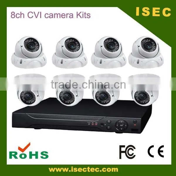 HD H.264 720P 8ch CVI Camera Kits With Bullet Cameras and 4channel P2P Camera Cctv Kit photo-5
