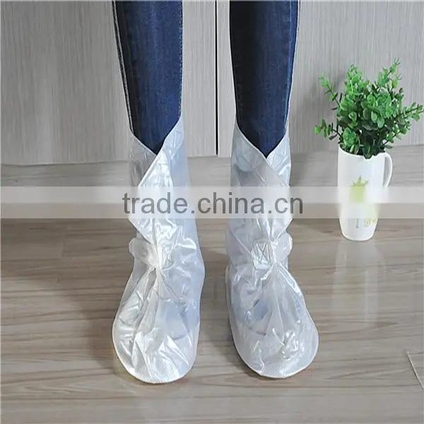 Hot Sale Plastic Shoe Rain Covers / Waterproof Boot Covers /PVC Rain Shoe Cover
