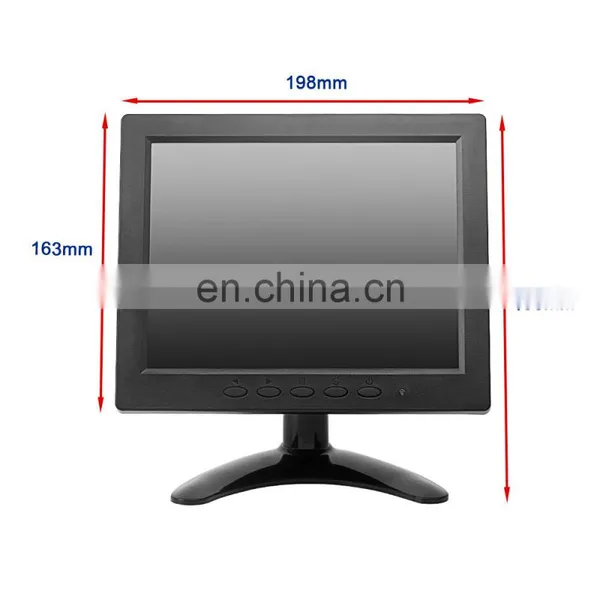 Usb Vga 8 Inch Lcd Touch+screen+monitors Open Frame Wall Mount Touch Screen Monitor photo-2