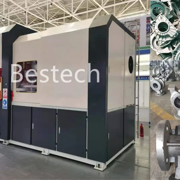 Automatic Green Sand Sand Moulding Machine for Motor End Caps Production photo-3