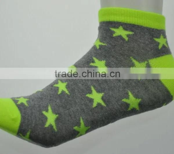 Girl Fluo Ankle Socks, Low Cut Socks. photo-4