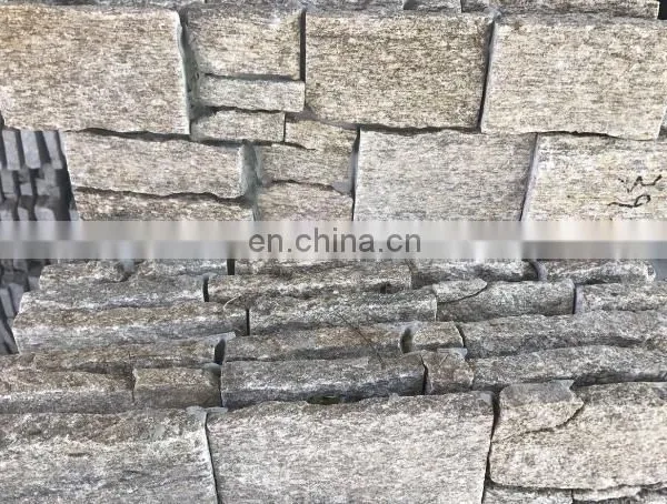 Natural Split Finish Stone Facade Gray Granite photo-5