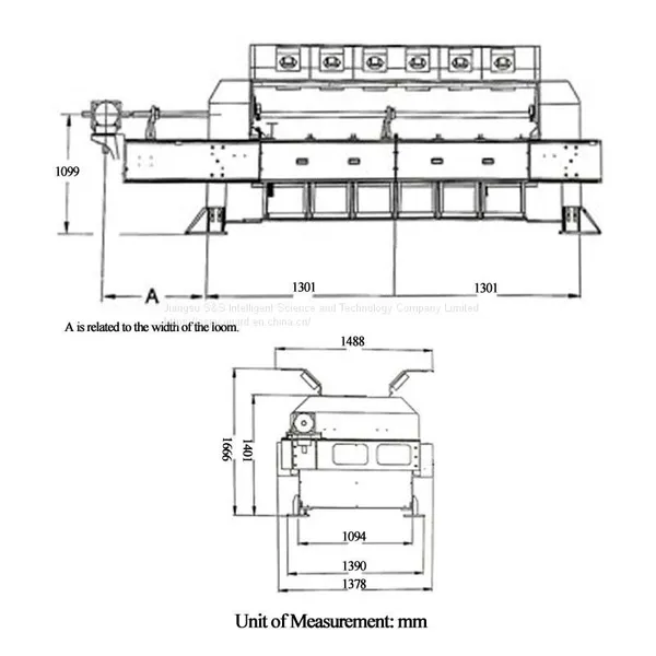 Curtain Cloth Electronic Jacquard Loom 5376 Hooks photo-5