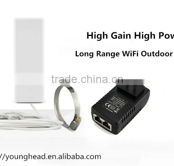 300Mbps IEEE802.11n/g/b 2ghz Wireless CPE For Wireless Networking Outdoor Wireless CPE Bridge RJ45 photo-2