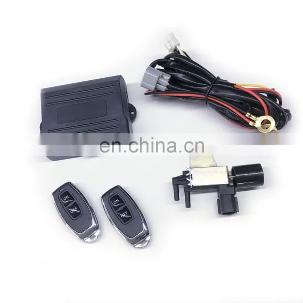 12V Solenoid Valve Exhaust Valve Remote Control Controller Car Exhaust Pipe Modification Valve Full Set of Accessories photo-3