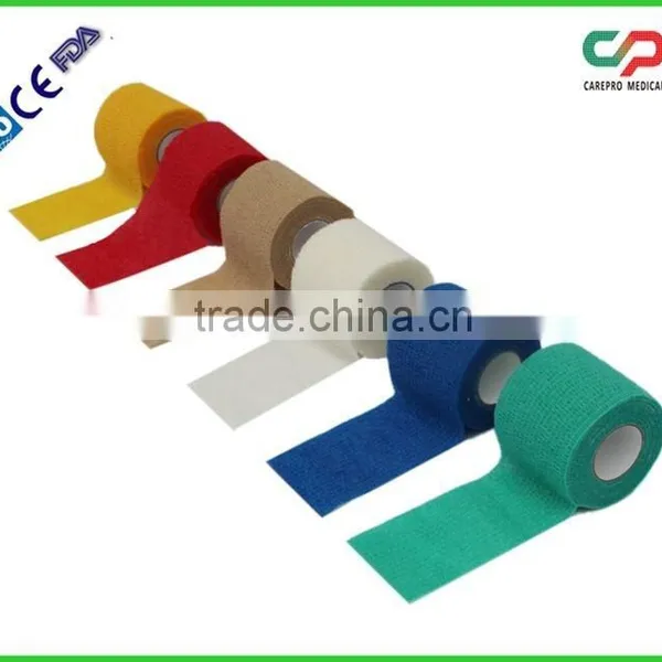 Easy Tear Nonwoven Cohesive Tape for Horse Care With CE FDA