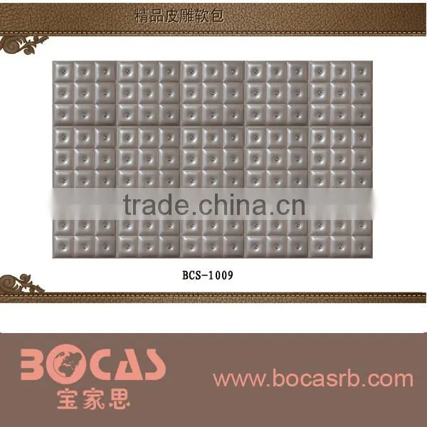 Leather Walls Panel Panel Wall Decoration 3d Wall Decor Wall Paper of Instead Factory Decorative Ceiling and photo-4
