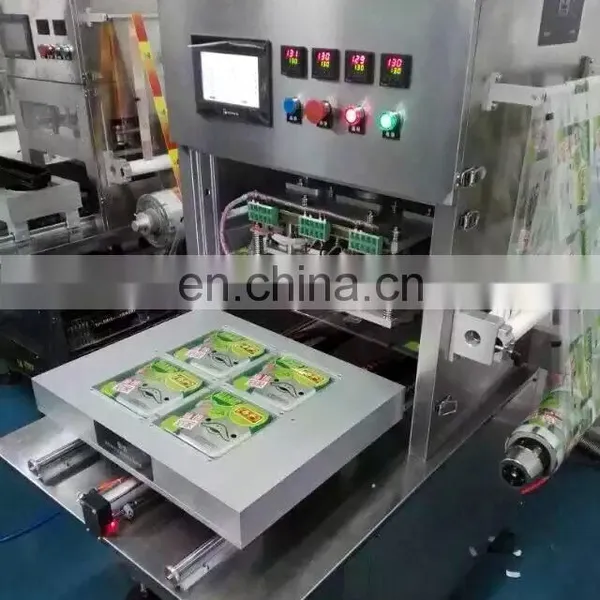 Gas Flushing Type Cheese Thermoforming Vacuum Packaging Machine photo-4
