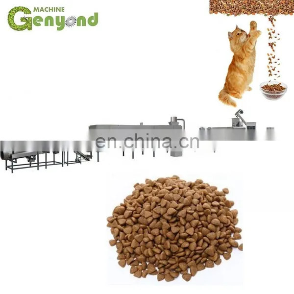 Small Pet Kibble Wet Pellet Making Full Production Line Dry Dog Food Machine photo-4