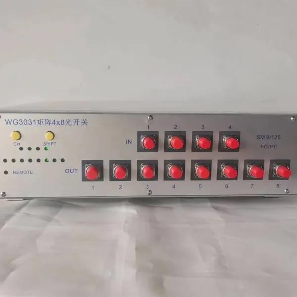 Wg3031 Matrix 4X8 Оптический переключатель