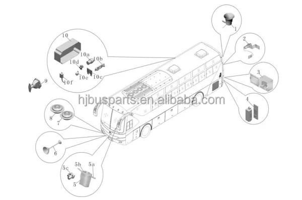 Good Quality Other Bus Auto Parts Spare 3731-00447 Relays photo-6