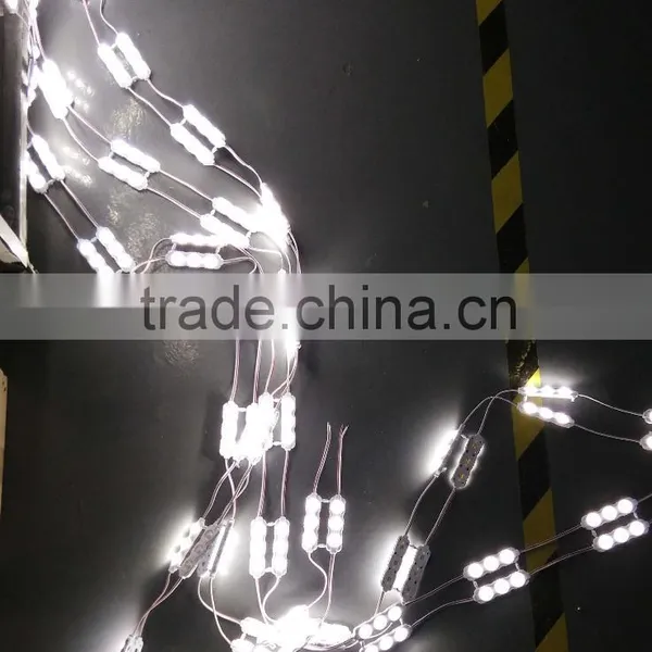 Advertising Led Modules Outdoor Light 12v 220v Injection Led Module Export 3 Chips SMD 2835 LED Module 1.5w Led Module photo-3
