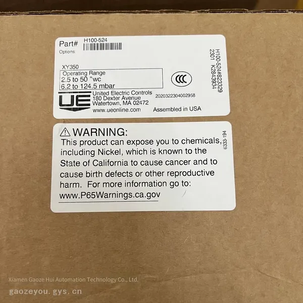 ue Brand New Original Genuine Pressure Switch H100 - 524, Inquire for the Whole Series photo-2