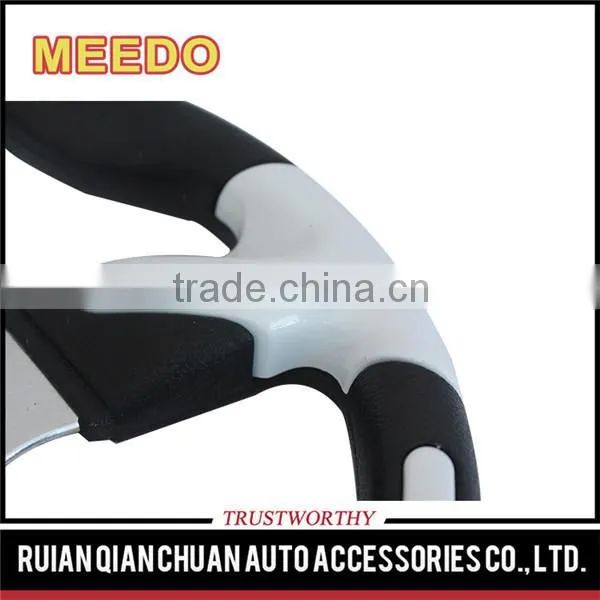 China Ruian Universal Auto Parts PU 320mm High Performance Alloy OEM Racing Steering Wheels photo-3