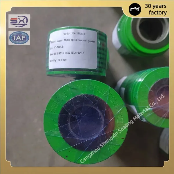 Leak-Proof Metal Spiral Wound Gaskets for Chemical Processing Plants photo-5