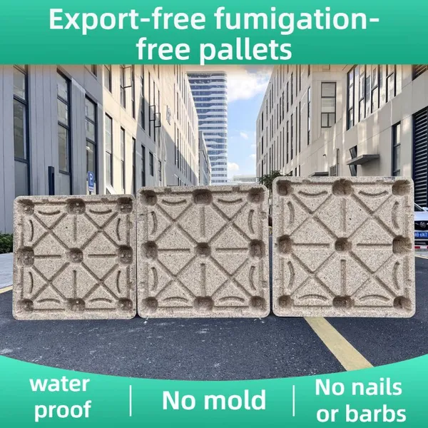 Export-Grade Molded Wood Pallet (Fumigation-Free) — ISPM 15 Certified — 4-Way Entry photo-2