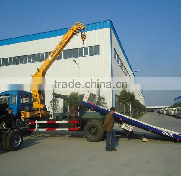 2015 Euro III or Euro IV Dongfeng 4x2 Tow Truck Wrecker With Crane in Peru photo-5