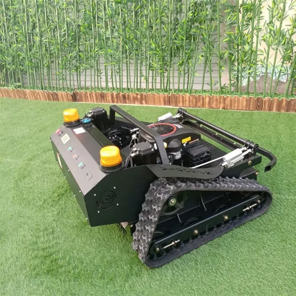 Gasoline Low Energy Consumption Cutting Height 1-18 cm Adjustable Radio Controlled Field Brush Mower photo-2