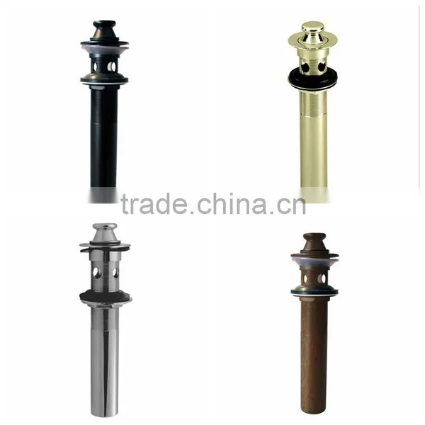 Good Selling Cupc Chrome Lift and Turn Bathroom Sink Drain With Overflow photo-2