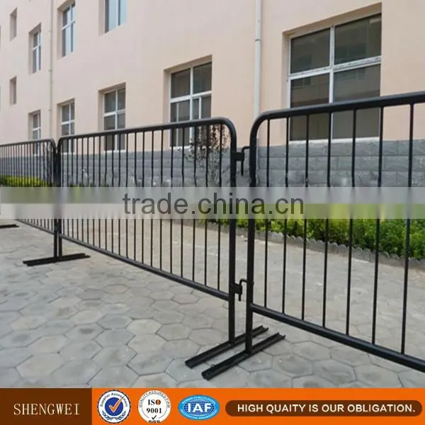 Hot Dipped Powder Coated Metal Steel Crowd Control Barrier