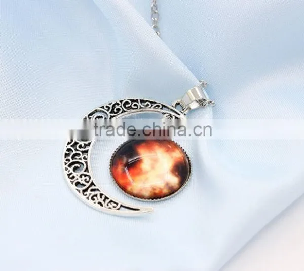Factory Wholesale Sky Moon Time Necklace Star Cross Jewelry Quality Choice photo-6