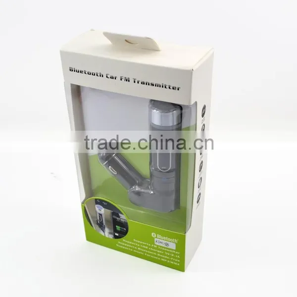 New Arrival Universal 3 in One Car Charger FM Transmitter Car Bluetooth Kit photo-6
