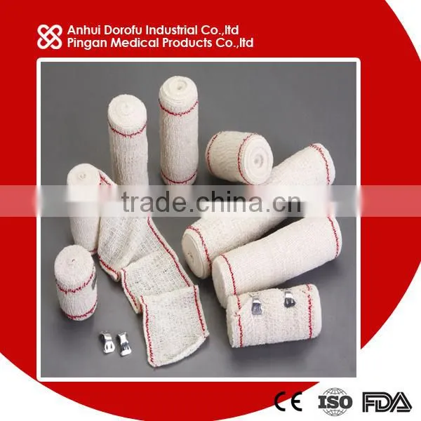Whilte Cotton Elastic Crepe Bandage With CE ISO FDA photo-4