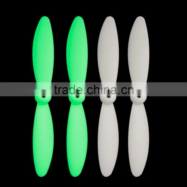2 Pairs White Green Propellers Blade Prop For Cheerson CX-10 Quadcopter photo-2