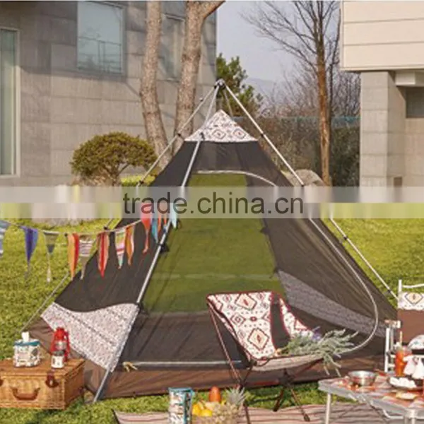 Camping Bell Folding Mosquito Net Play Garden Family Luxury Hotel Rooftop Outdoor Large Canvas Tent photo-6