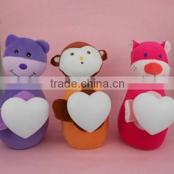 2014 Years Hot Sale Plush Toy With Micro USB Night Light photo-3