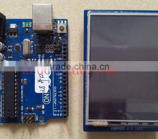 Arduino LCD 2.8 Inch TFT With Touch With SD UNO Card R3 photo-5