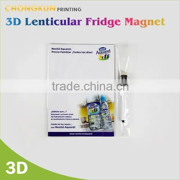 2015 Customized Printing Promotional Fridge Magnet Notepad With Cheap Price photo-3