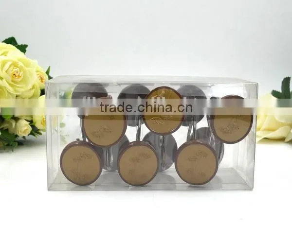 a Variety of Color of Square Polyresin Shower Curtain Hooks photo-5